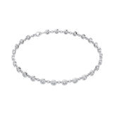 Round Bezel Chain Bracelet