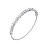 Marquise Half Tennis Bracelet