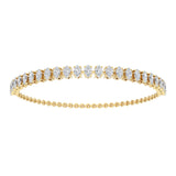 Marquise Half Tennis Bracelet