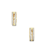 Double Huggie Earring