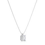 Classic Emerald Cut Necklace