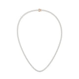 Single Line Diamond Necklace