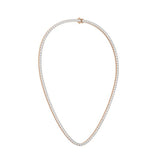 Single Line Diamond Necklace