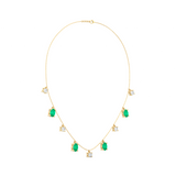 Emerald drop Necklace