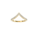 V shape Ring