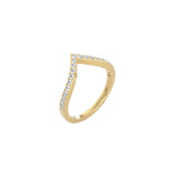 V shape Ring