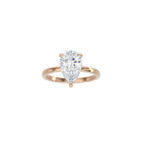 4 Prong Pear Shape Classic Ring RG