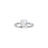 4 Prong Round Classic Ring WG