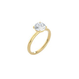 4 Prong Round Classic Ring YG