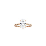 6 Prong Oval Cut Classic Ring RG