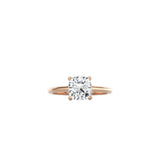 Cushion Cut Cathedral Setting Ring RG