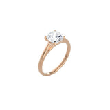 Cushion Cut Cathedral Setting Ring RG