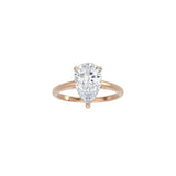 Pear Shape Cathedral Setting Ring RG