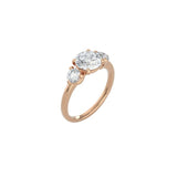 Small Round 3 Stone Ring RG