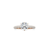 Cushion Cut Triple Row Pavé Band RG